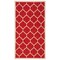 Safavieh Outdoor Cy6914-248 Courtyard Collection Red / Bone Rug Area Rug Carpet